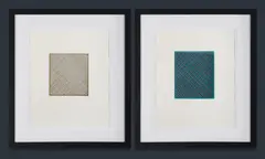 (2) by Ed Moses, Lithograph (2), sold May 2021