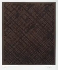 Eloi Ricco 2 by Ed Moses, 1989, Lithograph 5/50, sold May 2021