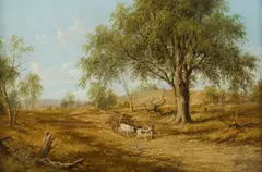 Henry Gritten, Yan Yean Landscape, Oil on Canvas