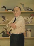 Bryan Westwood, Lucio with His Collecton of Decoy Ducks