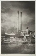 Anthony Browell, The Waterfront, 2000, Digital Inkjet on Arches Paper A/P