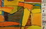 Charles Reddington, Drought Stricken, Mixed Media on Canvas