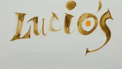 Font Study for a Menu Cover - Unsigned by John Olsen, W/Clr & Pencil, sold May 2021