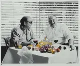 Greg Weight, Lucio with his cousin, Mario - 'my mentor, Photographer's blindstamp lower right