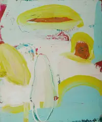 Elizabeth Wadsworth, Submerged Gelato, 2010, Acrylic on Canvas