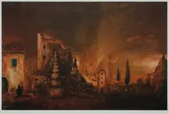 Ken Johnson, Ispirazione per l'inferno di Dante, 2006, Pigment Print A/P