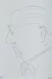 Luke Sciberras, [The Artist] Jeffrey Smart, 2007, Pencil