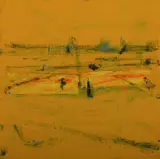George Raftopoulos, Untitled, Oil & Collage on Canvas