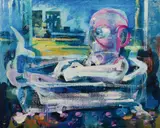 Victor Rubin, Olsen Having a Bondi Bath