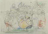 Salvatore Zofrea, Study for Psalm No. 64 Tiepolo
