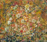 Oscar Edwards, Wild Flowers, 1986, Mixed Media ('Mollage')