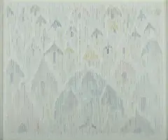 Persian Forest by Oscar Edwards, Oil on Grooved Board, sold Mar 2021