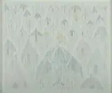 Oscar Edwards, Persian Forest, Oil on Grooved Board