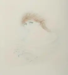 Barry Otto, Sarah,' 1st August, 1982, W/Clr & Mixed Media on Paper