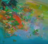 Lorraine White, My Temple the Field, My Field the Temple, 1989, Oil & Acrylic on Canvas