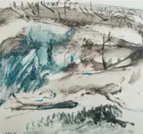 Joseph Szabo, Place Called Hodele, 1978, Mixed Media on Paper