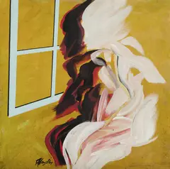 John Aland, Untitled, 1967, Oil on Canvas on Board