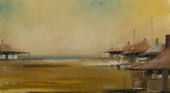 Maynard Waters, Port Headland, Oil on Canvas