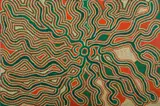 Medicine Vine Dreaming by Peggy Rockman Napaljarri, 2000, Acrylic on Canvas, sold Mar 2021