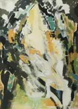 Eileen Berndt, The Lady of Shalott, Oil on Canvas Board