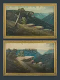 James R Hutchings, (2), Oil on Card (2)