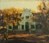 Edward Roworth, Evening Street Scene