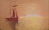 Aurel Fratila, Odessa, 1917, Pastel