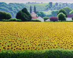 Oliviero Masi, Dordogne, 2003, Oil on Canvas