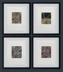 (4) by Ed Moses, Lithograph (4), sold Mar 2021