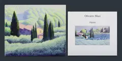 Oliviero Masi, Tuscan Landscape, c.2004, Oil on Canvas