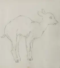 The Kid by Norman Lindsay, c.1933, Pencil, offered Feb 2021