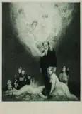 C Sharp Minor Quartet by Norman Lindsay, Facsimile Etching 192/550, sold Feb 2021