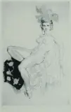 Aloha by Norman Lindsay, Facsimile Etching 402/550, sold Feb 2021