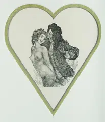 Norman Lindsay, Eve, 1922, Wood Engraving