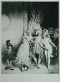 Enter the Duke by Norman Lindsay, Facsimile Etching 60/550, sold Feb 2021