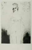 Julia by Norman Lindsay, Facsimile Etching 111/550, sold Feb 2021