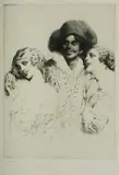 Trio by Norman Lindsay, Facsimile Etching 290/550, sold Feb 2021