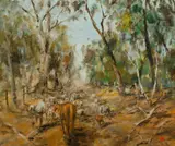Hugh Sawrey, Challis' Sheep, N.E. Victoria