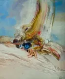 James Timothy Gleeson, Wanderer XII, Oil on Board