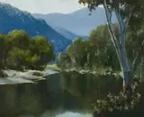 Kevin Best, Reflections, MacDonald River (Wisemans Ferry)