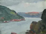 Treania Helen Lindsay Smith, Middle Harbour, 1936, Oil on Canvas on Board