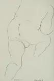 Horace Brodzky, Sleeping Child, 1933, Pen & Ink