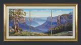 John Bradley, Blue Mountains Morning' (Triptych)