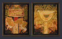 John Winch, (2), Acrylic on Paper on Board (2)