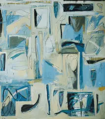 Malcolm Benham, Reliable Sources 2, 1996, Acrylic on Canvas