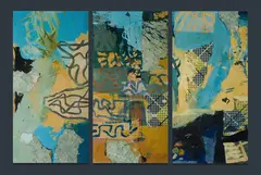 Malcolm Benham, (3), Mixed Media on Board (3)