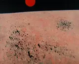 Basil Hadley, Red Planet, 1976, Oil on Linen