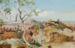 Harald Vike, South of Hall's Creek [North-west WA], Oil on Canvas on Board