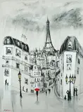 Mark Hanham, Je t'aime, 2011, Acrylic on Canvas