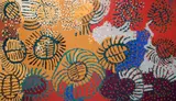 Pilalarla - Bean Tucker by Yulyurlu Lorna Napurrurla Fencer, 2003, Acrylic on Canvas, sold Nov 2020